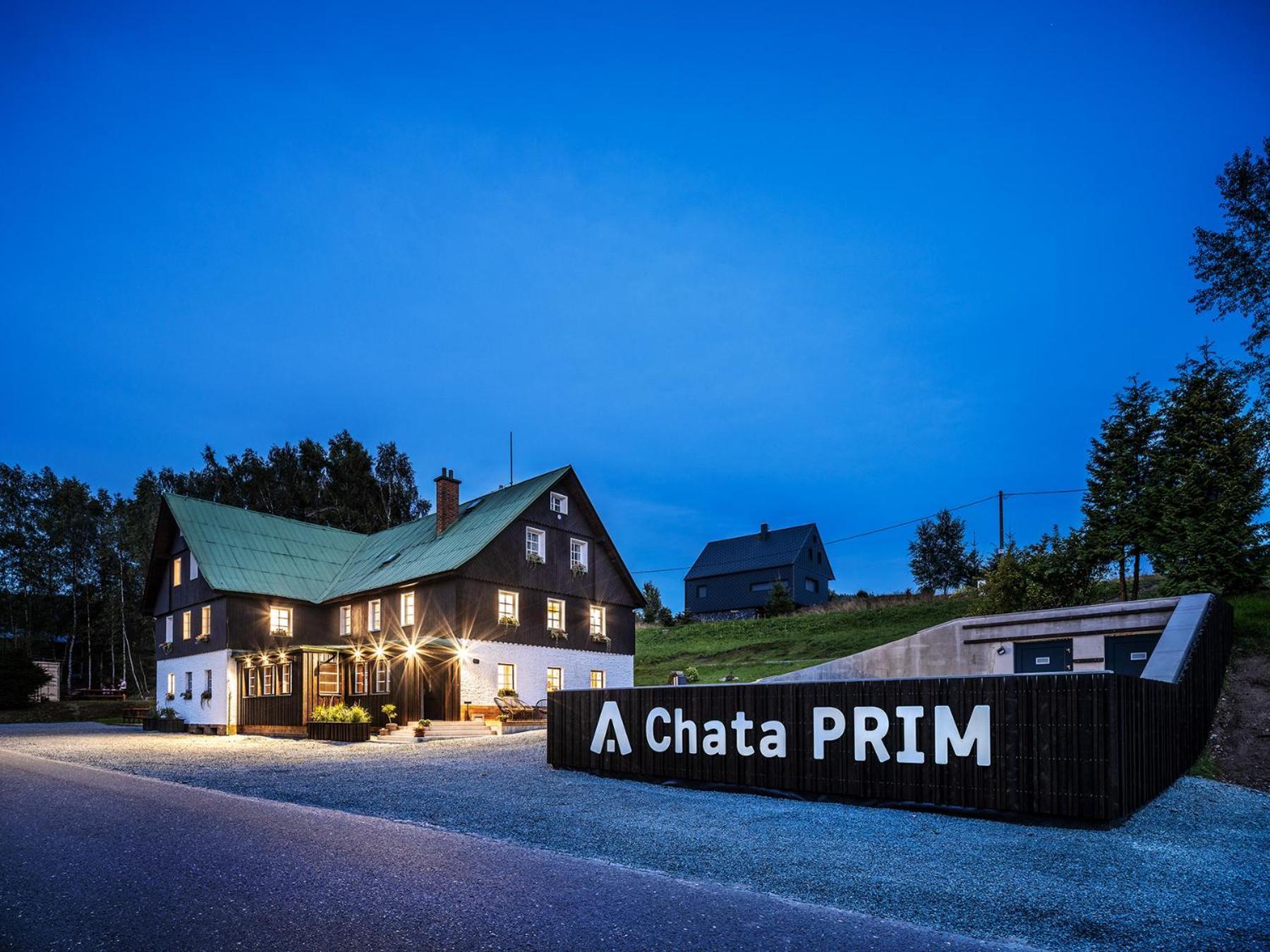 Chata Prim 데슈트네 프 오를리츠키흐 호라 외부 사진